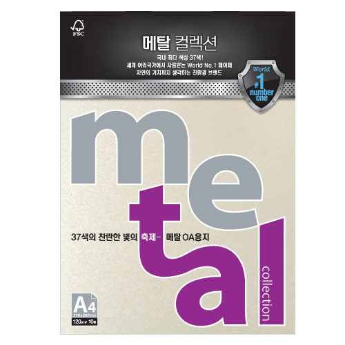 (1008603) 마제스틱(MJ15/캔들라이트크림/120g/A4/10장)