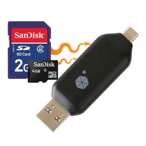 (6207208) USB3.0 OTG 카드리더(PC겸용/CR1360GS/COSY)