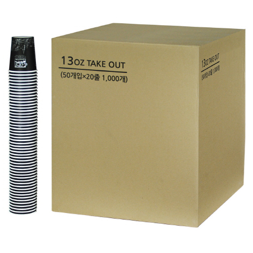 (8006160) 종이컵(BOX/13온스 특대형)