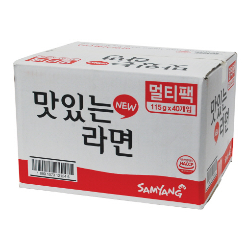 (8015155) 맛있는라면 봉지(40개/BOX)