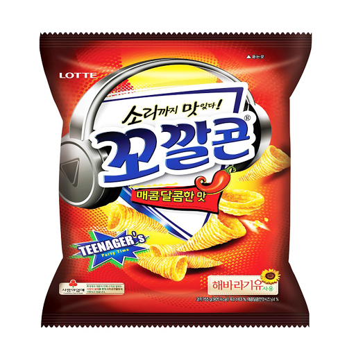 (V80013) 꼬깔콘(매콤달콤한맛/77g)