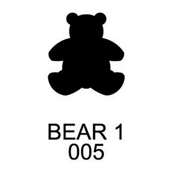 [112260]ReZo모양펀치/R-25/2.5cm/005/곰