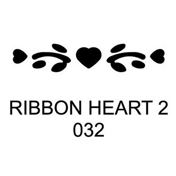 [112281]ReZo모양펀치/RB-45/테두리/032/RIBBON HEART2