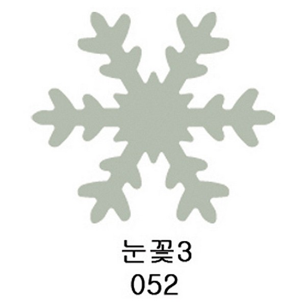 [112447]ReZo모양펀치/R-76/7.6cm/052/눈꽃