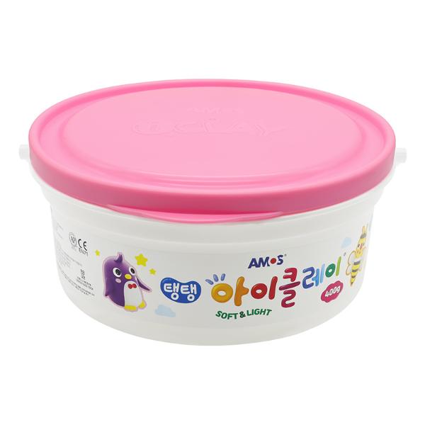 아이클레이/버켓/400g/분홍
