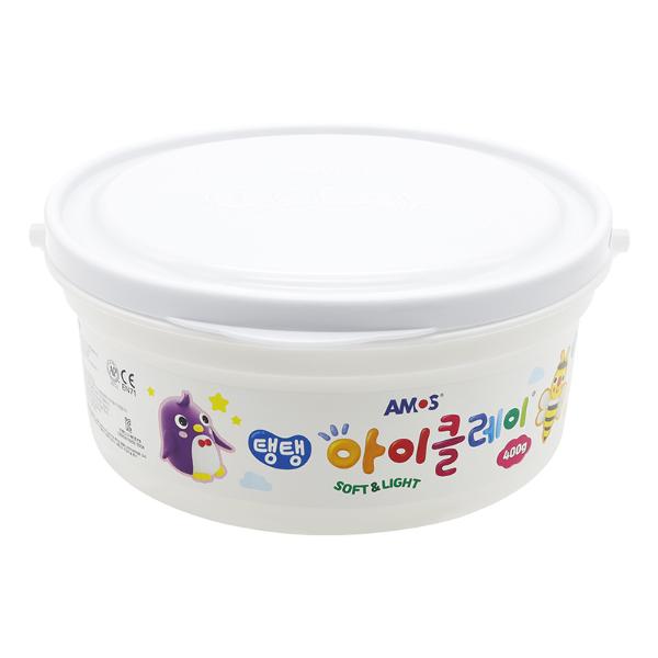 아이클레이/버켓/400g/흰색