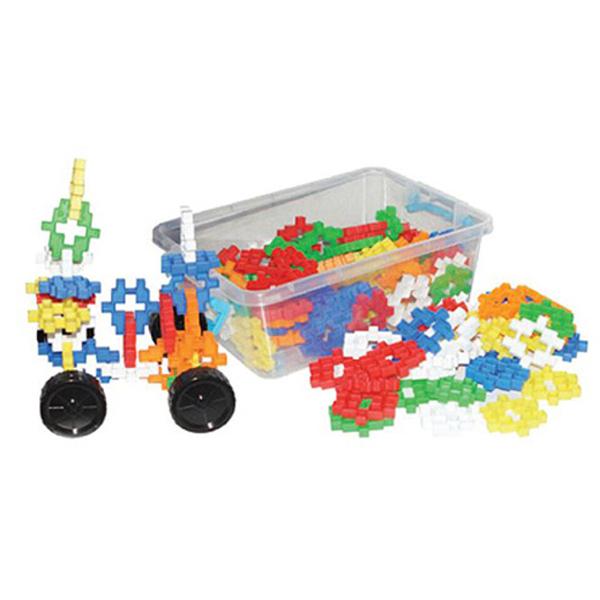[260028]오색사각말랑이블럭/100pcs