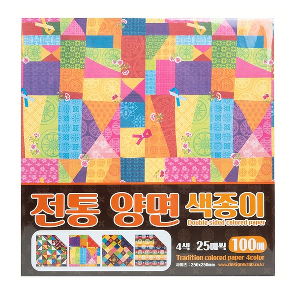 [145414]전통양면색종이/벌크