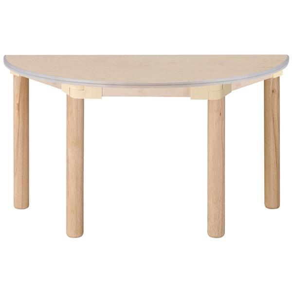 [800024]자작합판책상/안전몰딩/H50cm/반원/1쪽