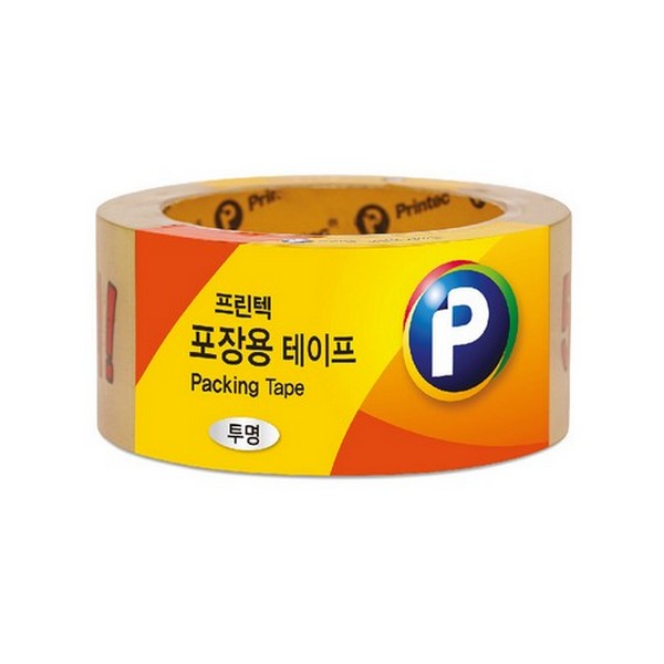 [154954]포장용테이프/P4880/투명OPP/48x80/프린텍