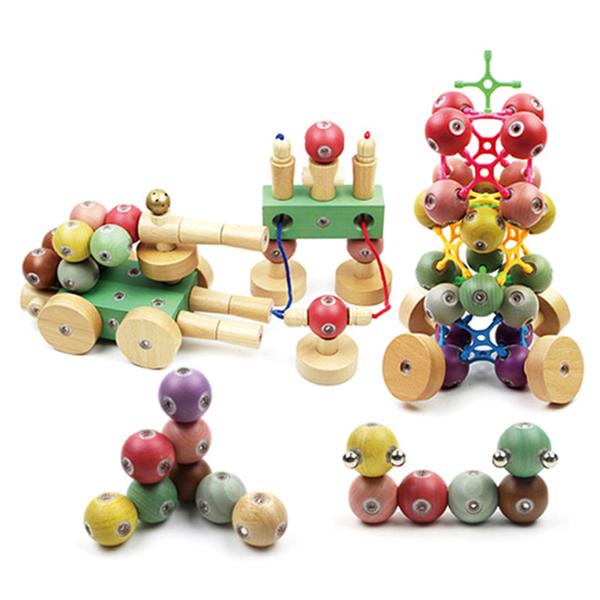 [240882]자석블럭/큐렉스/버블크로스/100pcs