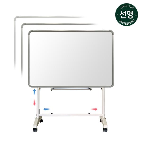 [329152]이동식 화이트보드/단면/90x60/스탠드포함