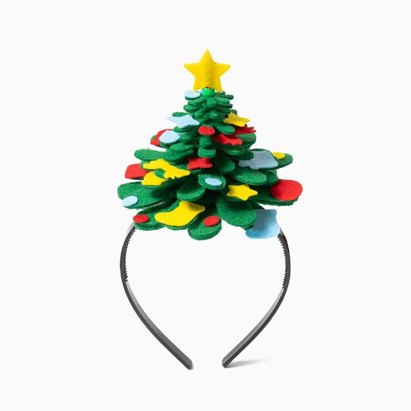 크리스마스/펠트/트리머리띠/MH