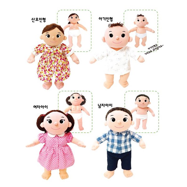 [220034]성교육인형세트/4종