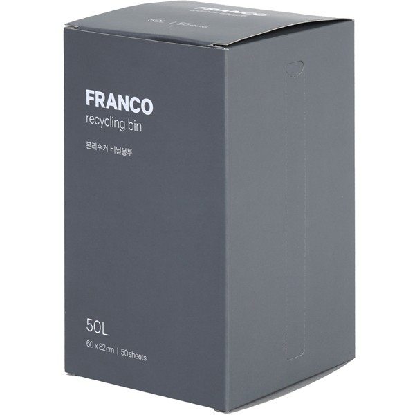 [310603]프랑코/분리수거비닐봉투/50L/50매