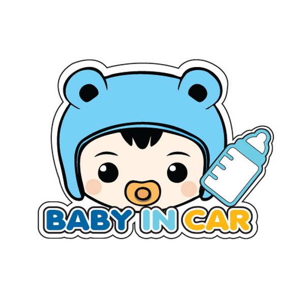 [343191]차량스티커/BABY IN CAR/남/칼라/0013