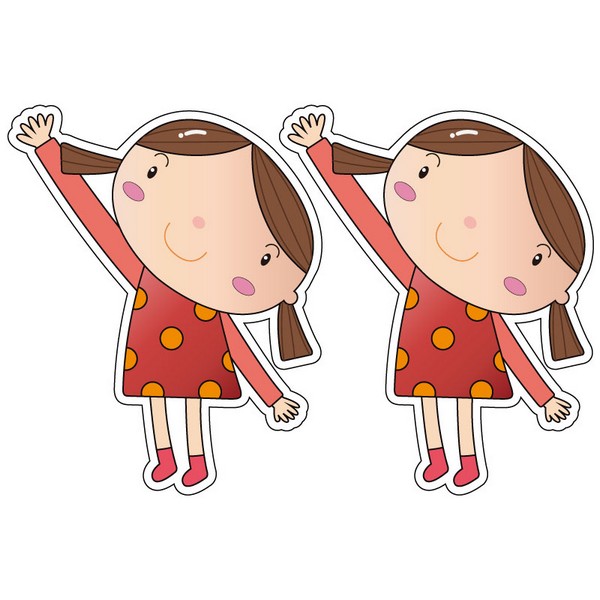 [810357]캐릭터우드/빨강치마아이/2개