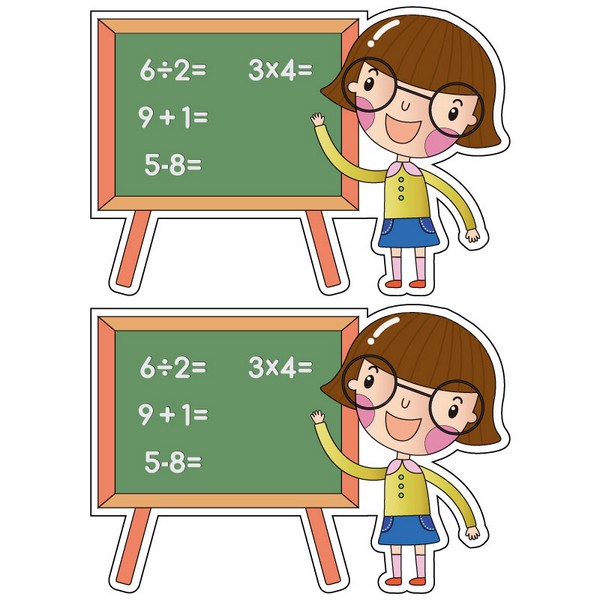 [810359]캐릭터우드/산수선생님/2개