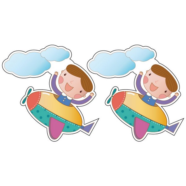 [810364]캐릭터우드/비행기탄소년/2개