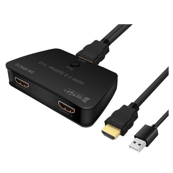 HDMI 2.0 분배기(2:1 / USB 전원) (DW-SPHC12/대원TMT)