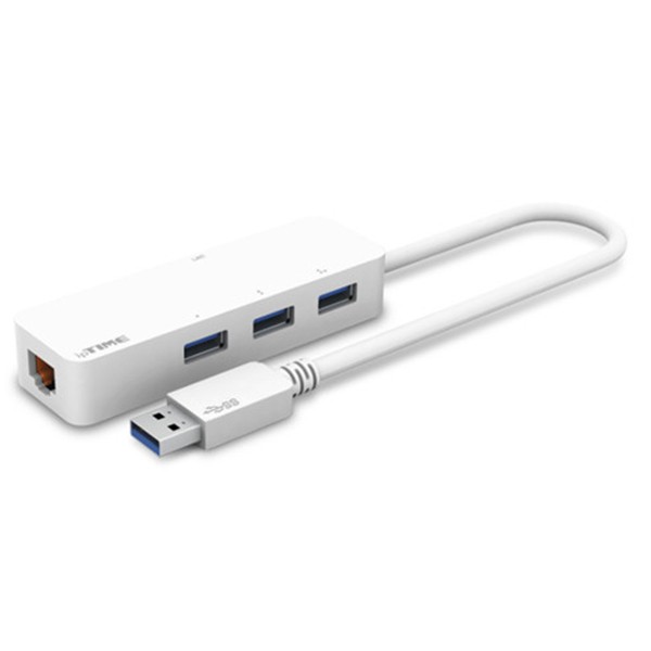 USB 3.0 기가비트 유선랜카드 3Port 허브(U1003/아이피타임)