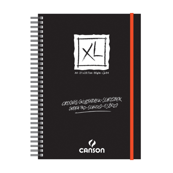 캔숀 XL 하드커버 크로키북 스프링(A4/84매)