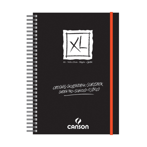 캔숀 XL 하드커버 크로키북 스프링(A5/84매)
