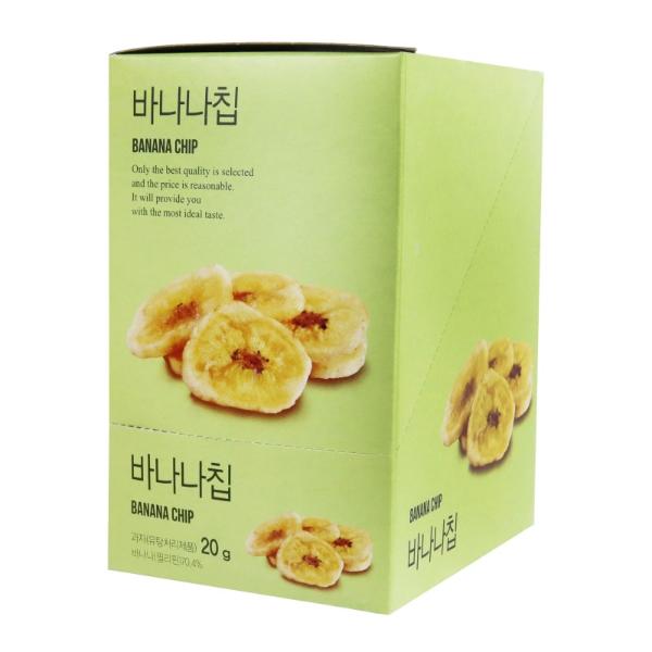바나나칩(20g*6봉/해맑음푸드)