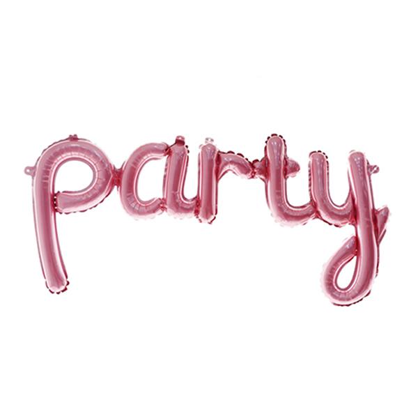 party 호일풍선(113x46cm/1개입/핑크)