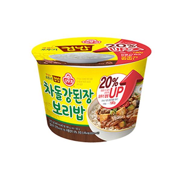 오뚜기 컵밥 차돌강된장보리밥(310g/12EA)
