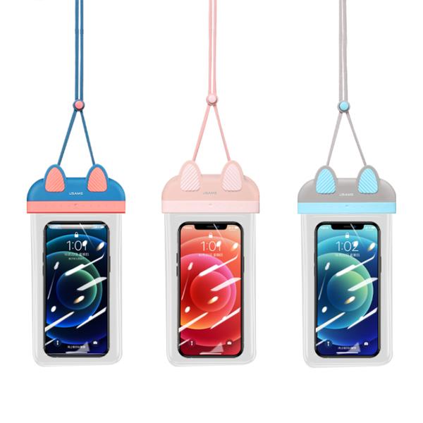 스마트폰 방수팩 (블루+핑크/USAMS)
