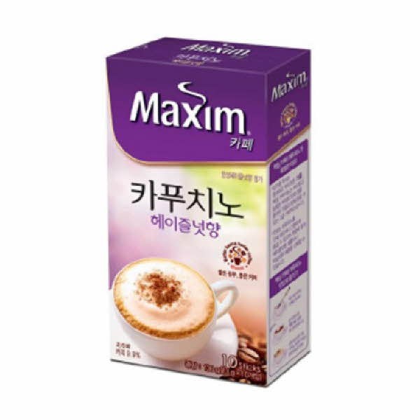 맥심 카페카푸치노헤이즐넛향(13gx10T/동서식품)