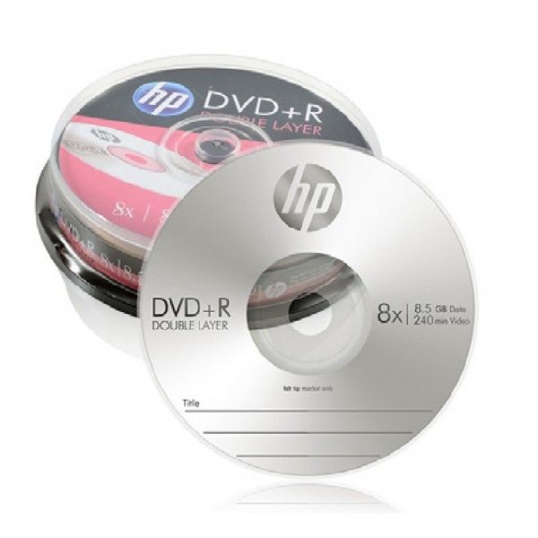 HP DVD+R 10P Double Layer