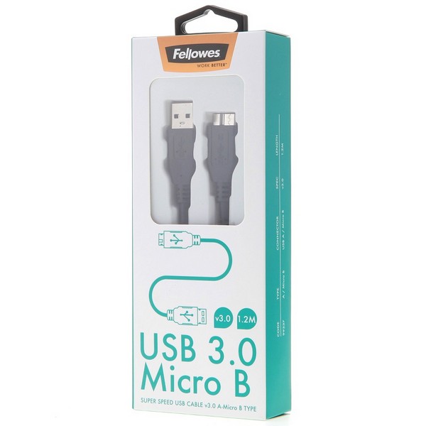 USB 3.0 케이블 마이크로B(1.2M/펠로우즈)