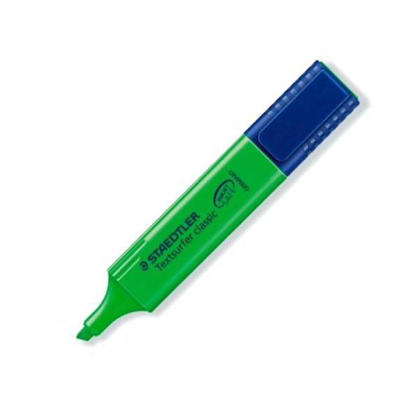 스테들러 형광펜 364-5(4.0mm 녹색)