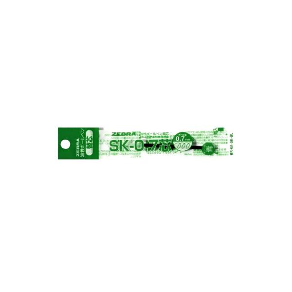 제브라 리필 0.7 녹색 SK-0.7(BR-6A-SK-G)(0.7mm 녹색)