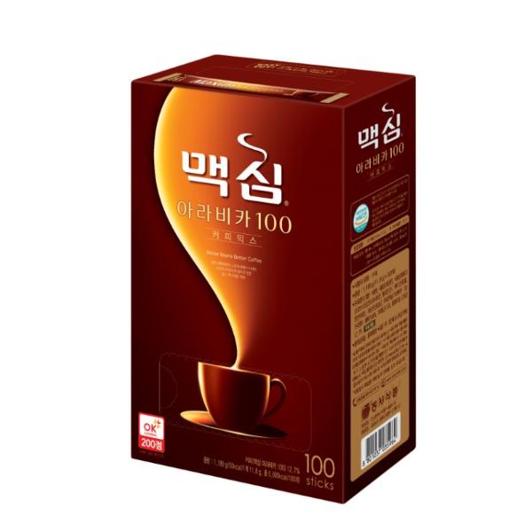 맥심 아라비카 100 커피믹스(11.8g*100T/동서식품)