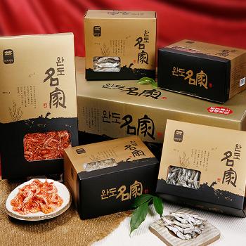 완도명가 웰빙세트4호(건새우/자멸치/소멸치/중멸치/대멸치)