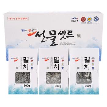진도명가 멸치세트8호(소/중/대멸 각300g)