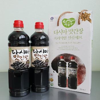 해오름 다시마 맛간장 선물세트(900mlx2)