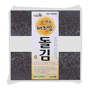 [대용량]완도해초맘 돌김(100장x10)