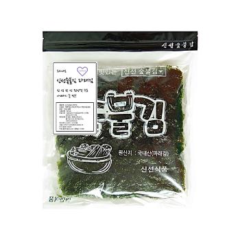 맛있는 방앗간아이김 파래김 보통조미(100매/6등분)