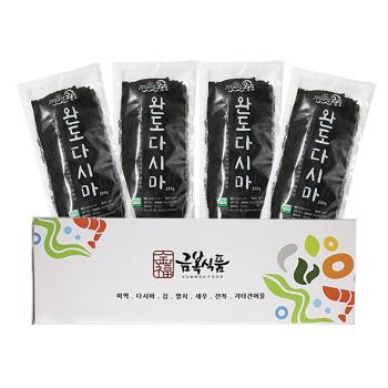 완도 금복식품 바다채소선물세트 NEW4호(다시마250gx4봉)