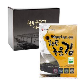 해인 지주식 해바라기유 구운김 전장김38g(10매)x15봉