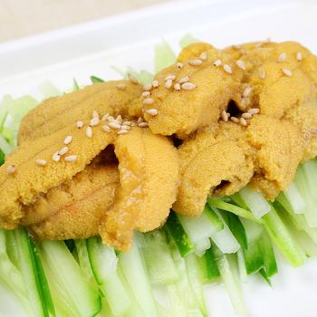 천광수산 해녀 자연산 성게알(보라성게)500g