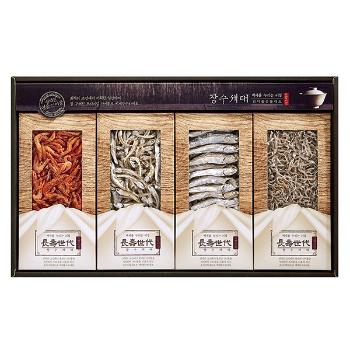 해동찬가 멸치 선물세트4호(세멸치/중멸치/대멸치/홍새우)