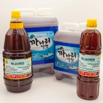 강경장수젓갈 까나리액젓900ml