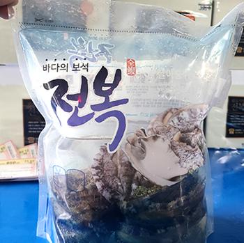 청산도 완도 활전복 선물세트1kg(11~12미내외)