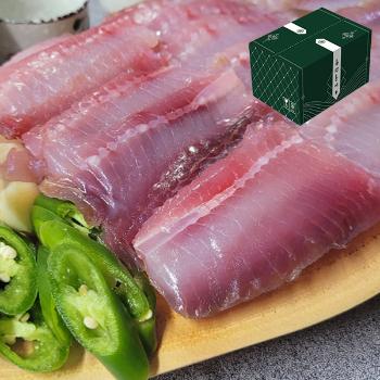 자연담음 흑산도 홍어500g(약한숙성)선물세트
