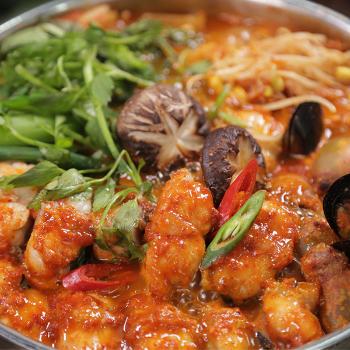 지앤케이 자연그린 통영아구찜10팩세트(소스10팩포함)